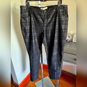 EST.1946 Denim Jeggings Sz 20W Black Plaid
